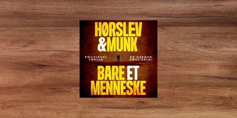 Krimi lydbøger 6 Bare et menneske Lydbog